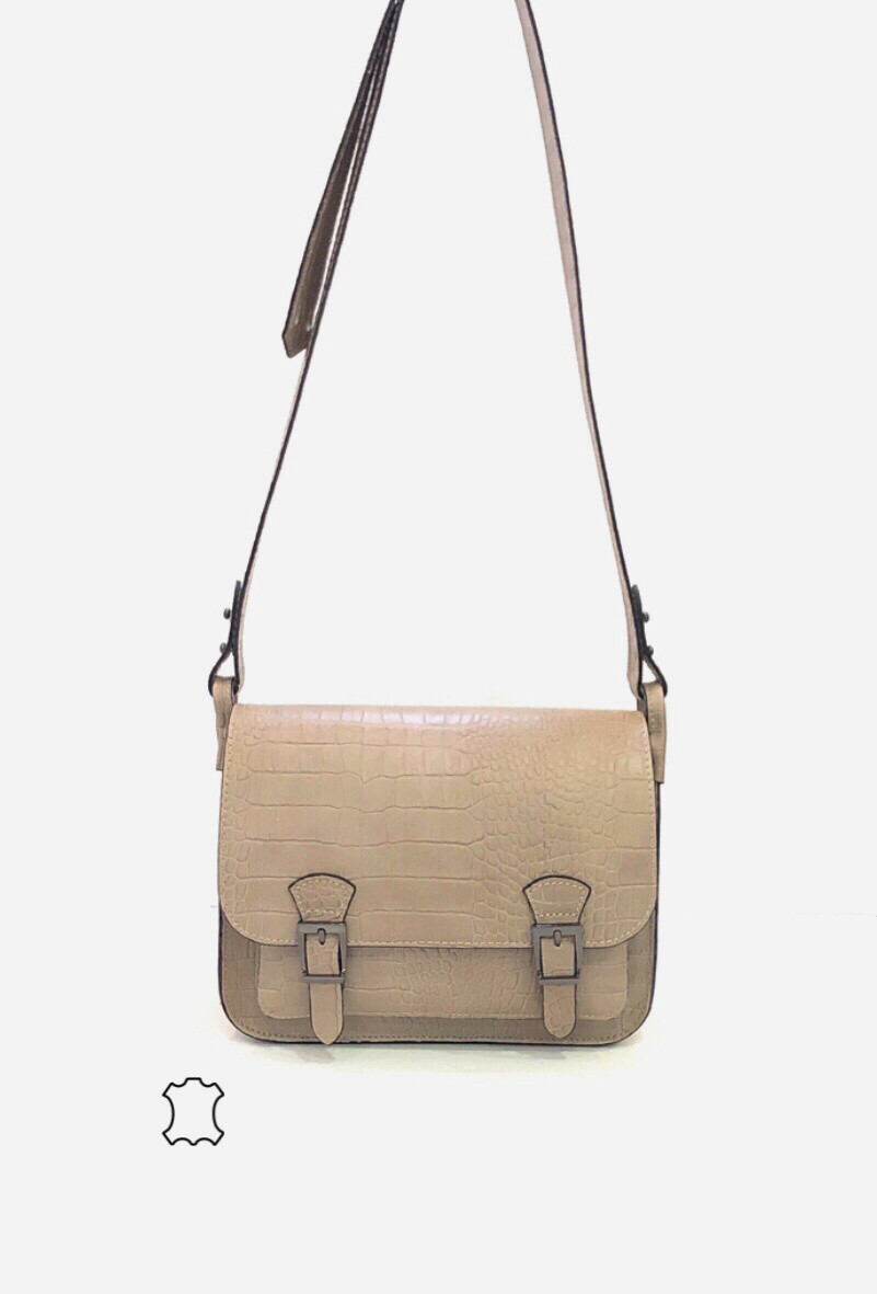 Mayorista Z & Z - Bolso bandolera de piel efecto cocodrilo