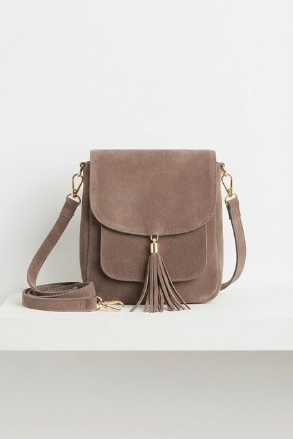 Wholesaler Z & Z - Suede crossbody bag