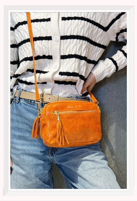 Wholesaler Z & Z - Smooth leather shoulder bag