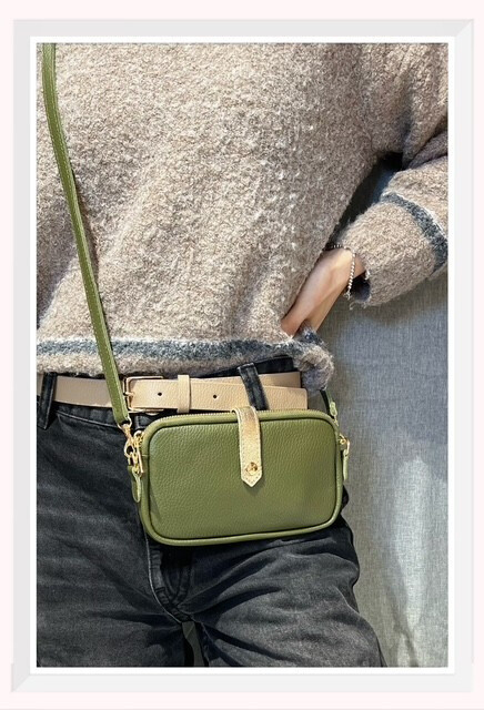 Wholesaler Z & Z - Grained leather portable bag single pocket