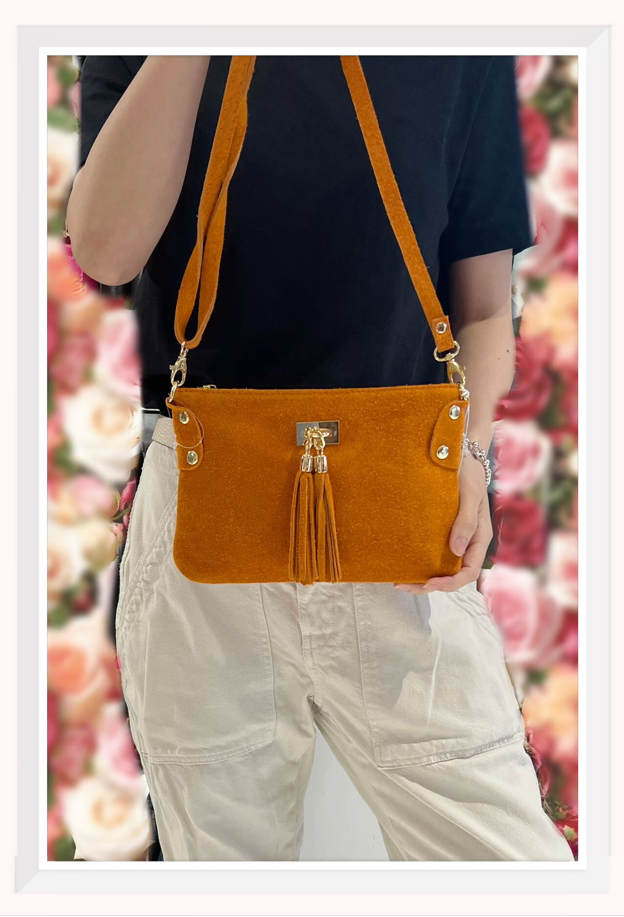 Wholesaler Z & Z - Suede strap bag