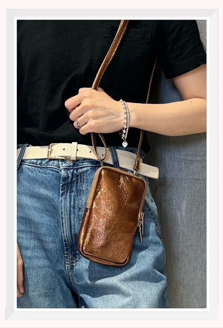 Wholesaler Z & Z - Iride leather portalbe bag