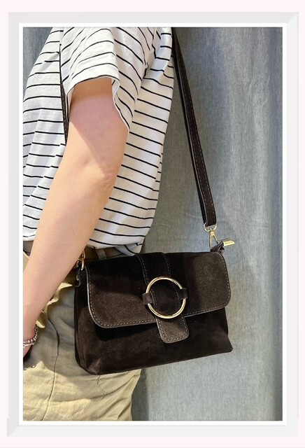 Wholesaler Z & Z - Suede shoulder bag