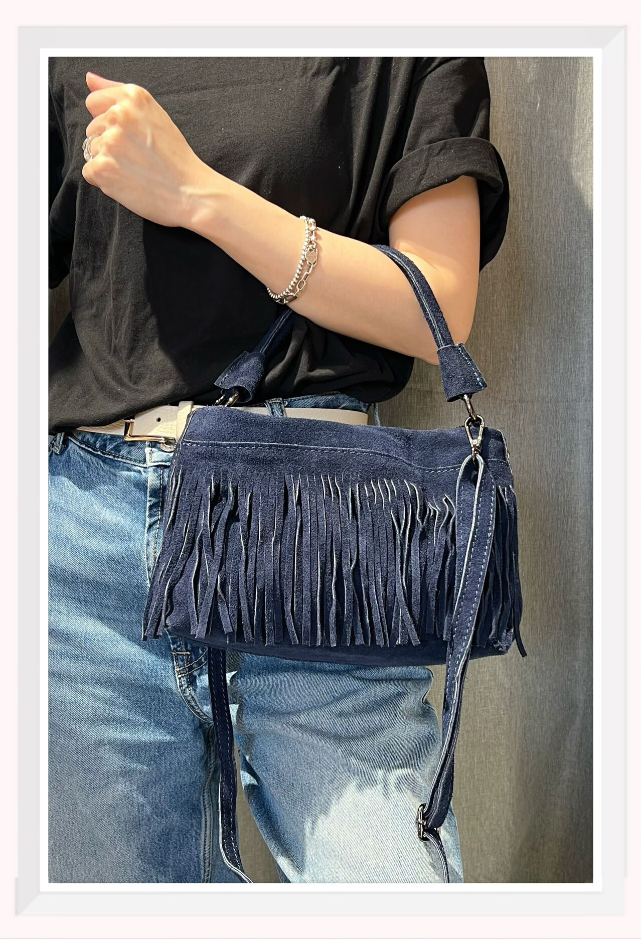 Wholesaler Z & Z - Daim Handbag fringes