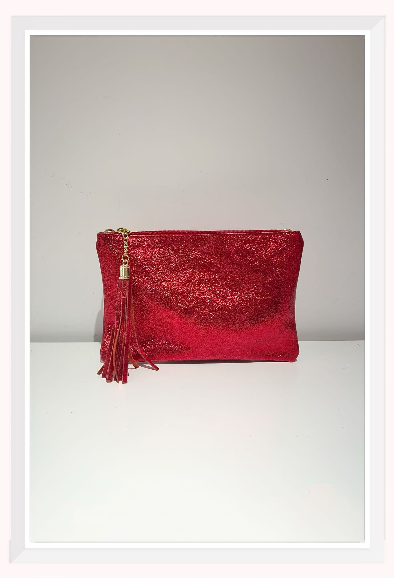 Grossiste Z & Z - Sac à bandoulière en cuir irisé