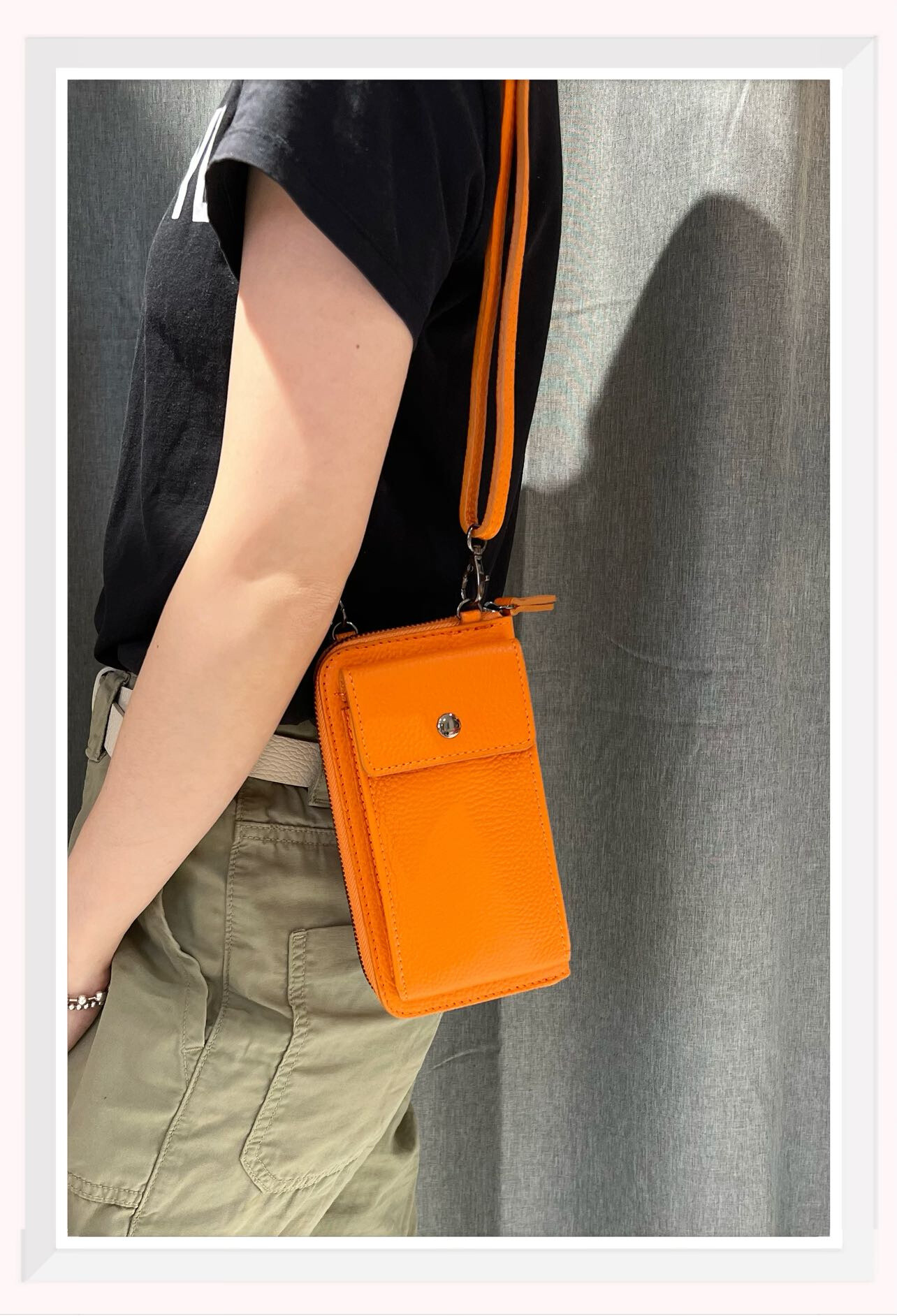 Grossiste Z & Z - Sac porte feuille en cuir grainé
