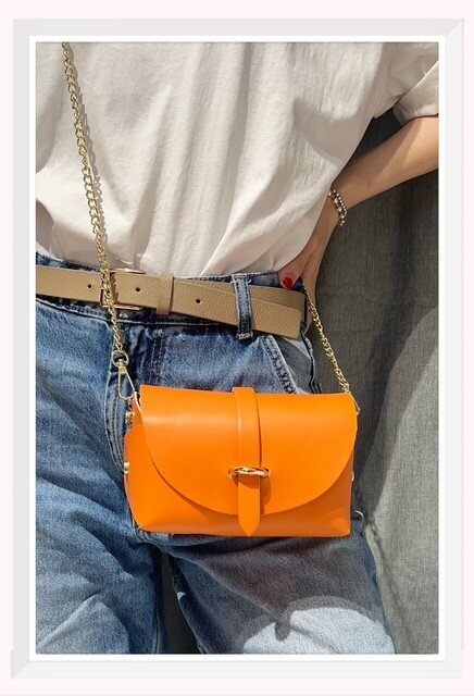Grossiste Z & Z - Petit sac à bandoulière en cuir lisse poche simple