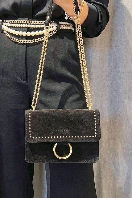 Wholesaler Z & Z - Suede crossbody bag