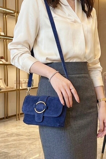 Wholesaler Z & Z - Suede crossbody bag