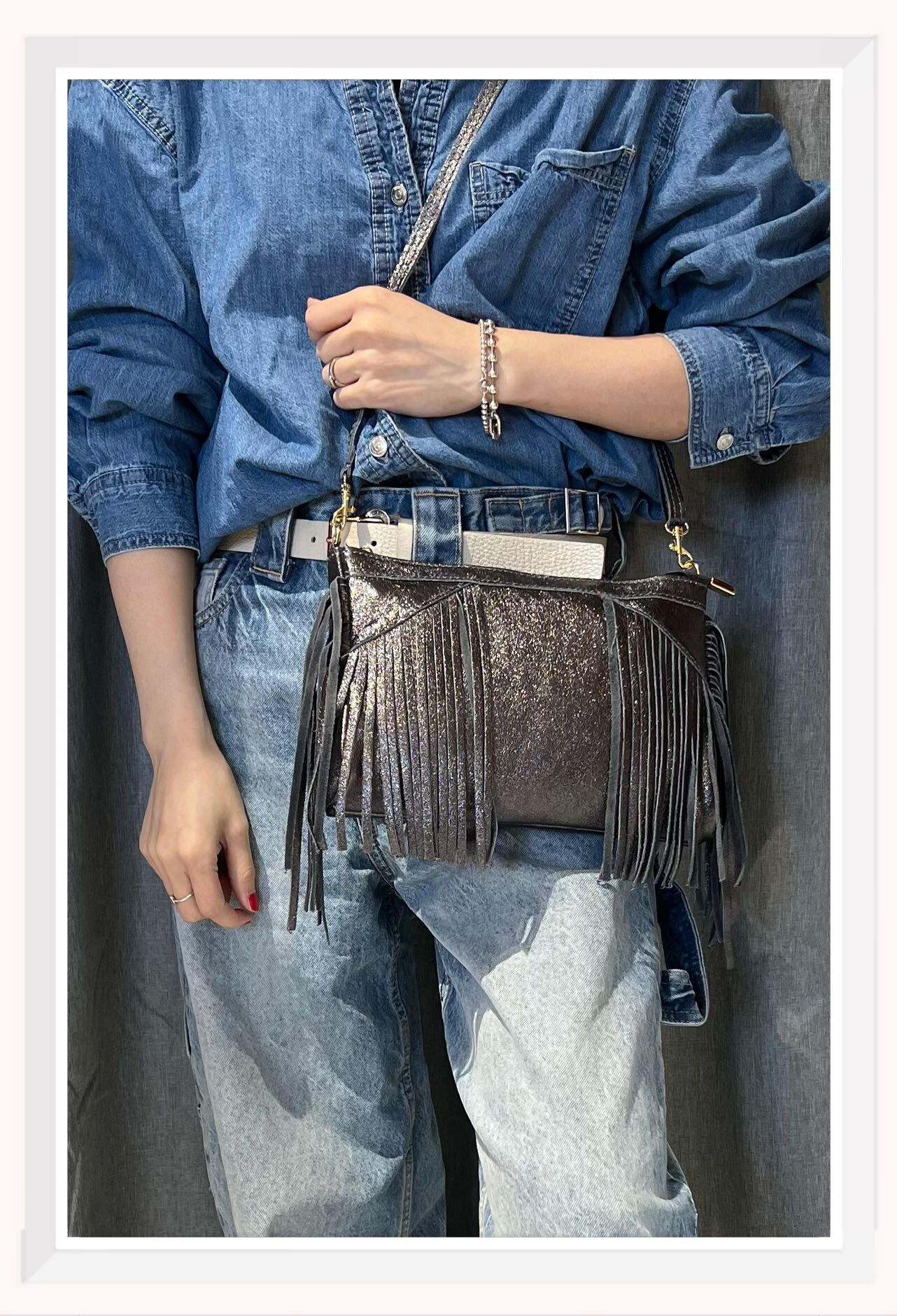 Grossiste Z & Z - Sac à bandoulière en cuir irsié
