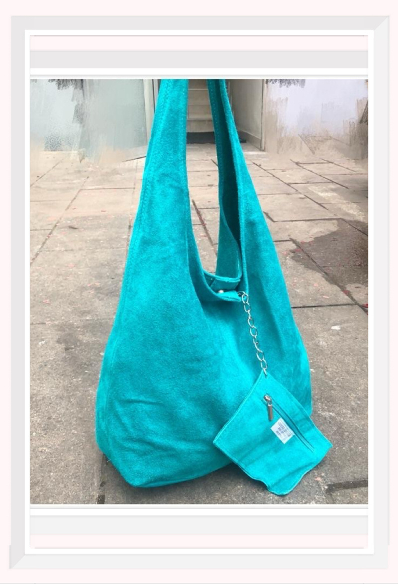 Wholesaler Z & Z - Suede shoulder bag