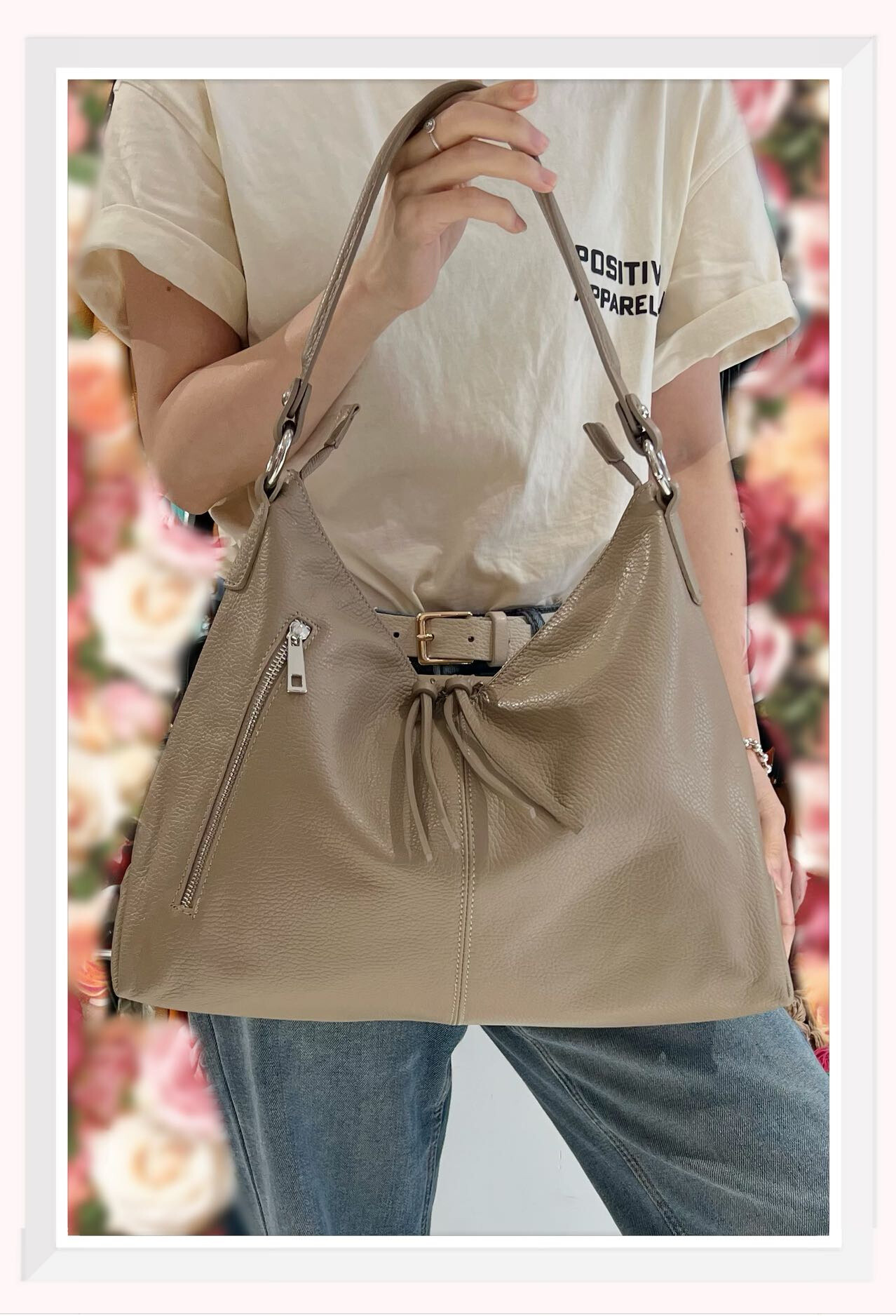 Grossiste Z & Z - Sac à l'épaule en cuir grainé