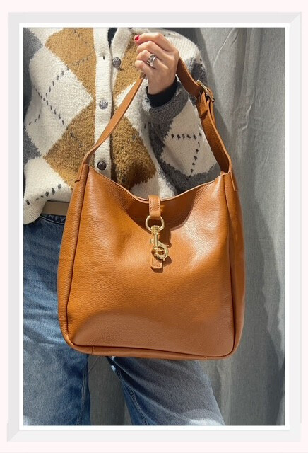 Wholesaler Z & Z - Grained leather shoulder bag