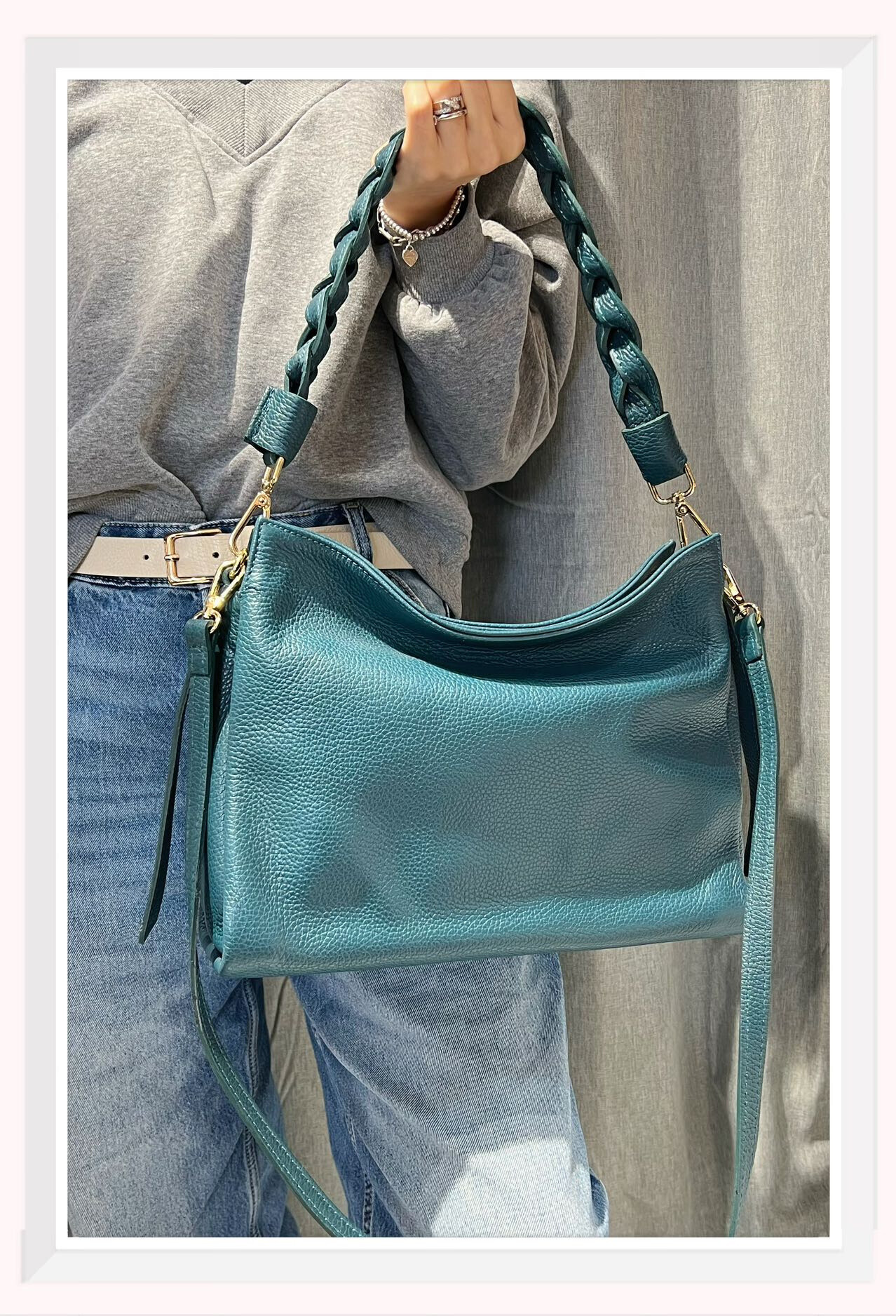 Grossiste Z & Z - Sac à l'épaule en cuir grainé