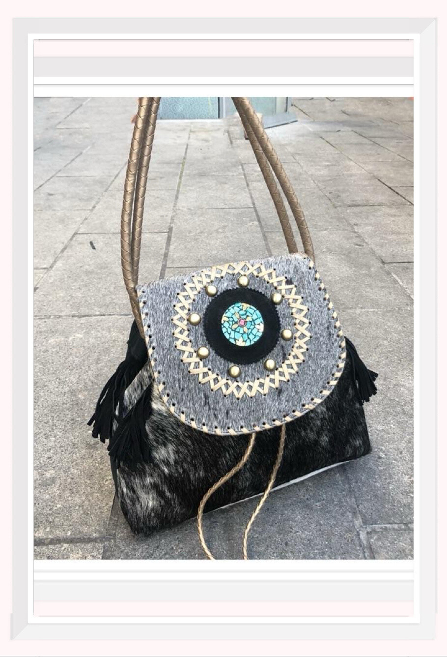 Wholesaler Z & Z - Leather shoulder bag