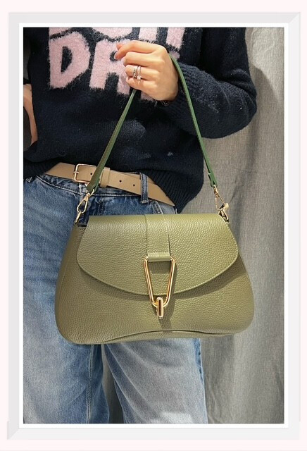 Wholesaler Z & Z - Grained leather shoulder bag