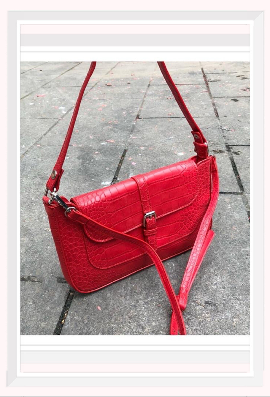 Grossiste Z & Z - Sac à l'épaule en synthétique effet croco