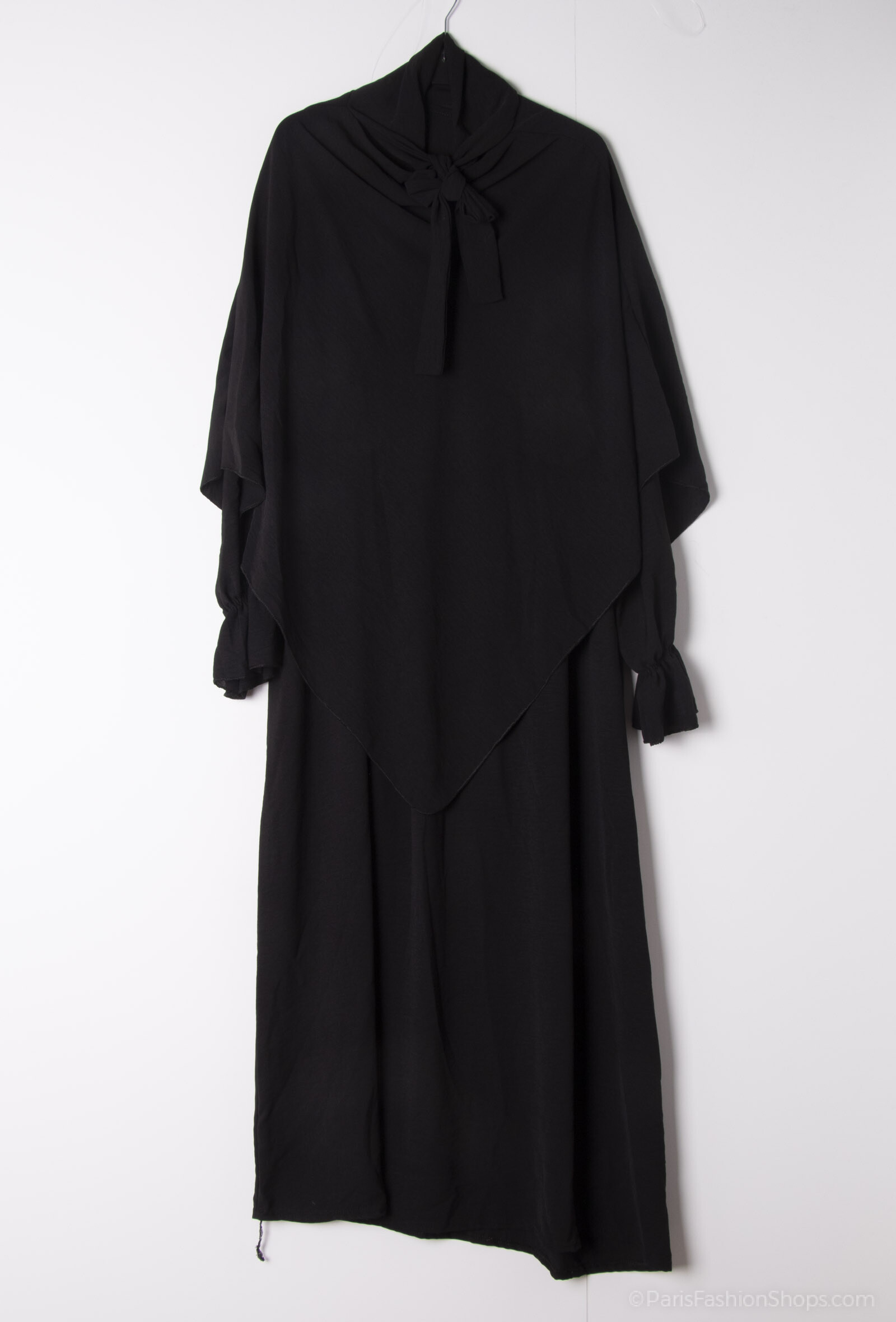 Completo abito in jersey Khimar - Nero - 1 - formato grande