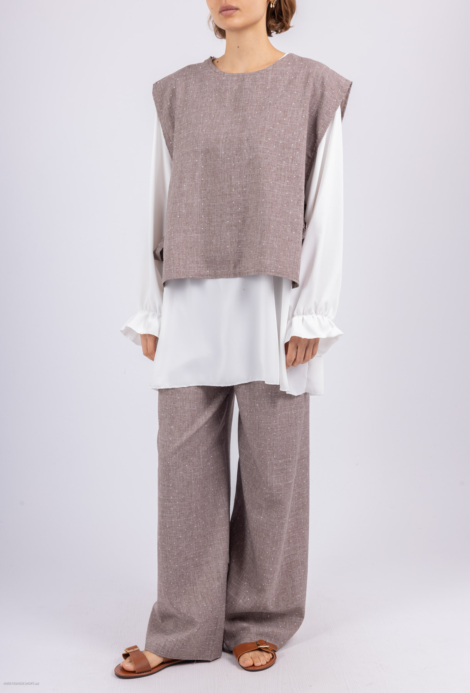 Großhändler ZABULON 3 - Tunika -Set und glänzende Hosen