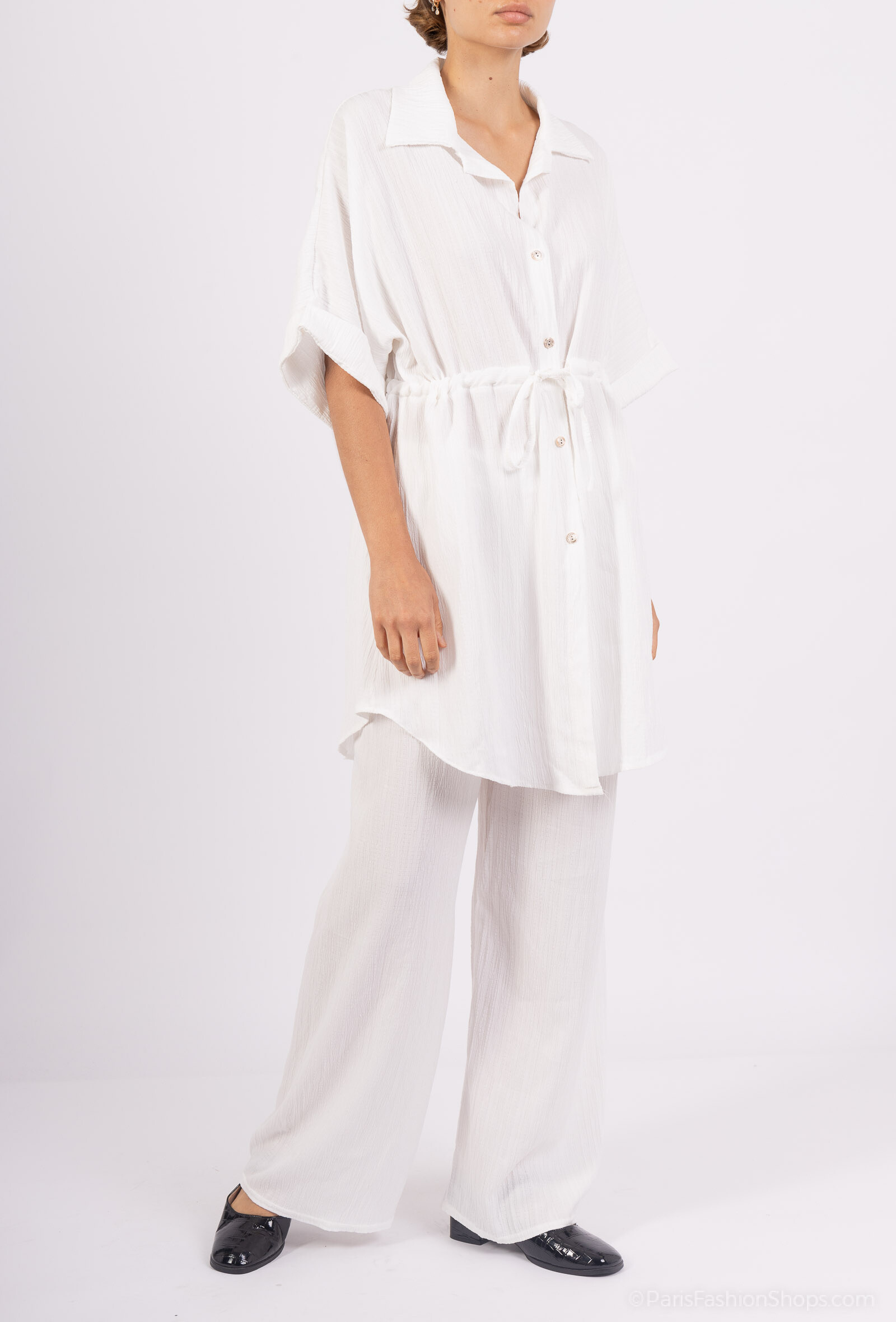 Grossiste ZABULON 3 - Ensemble chemise manches courtes et un pantalon