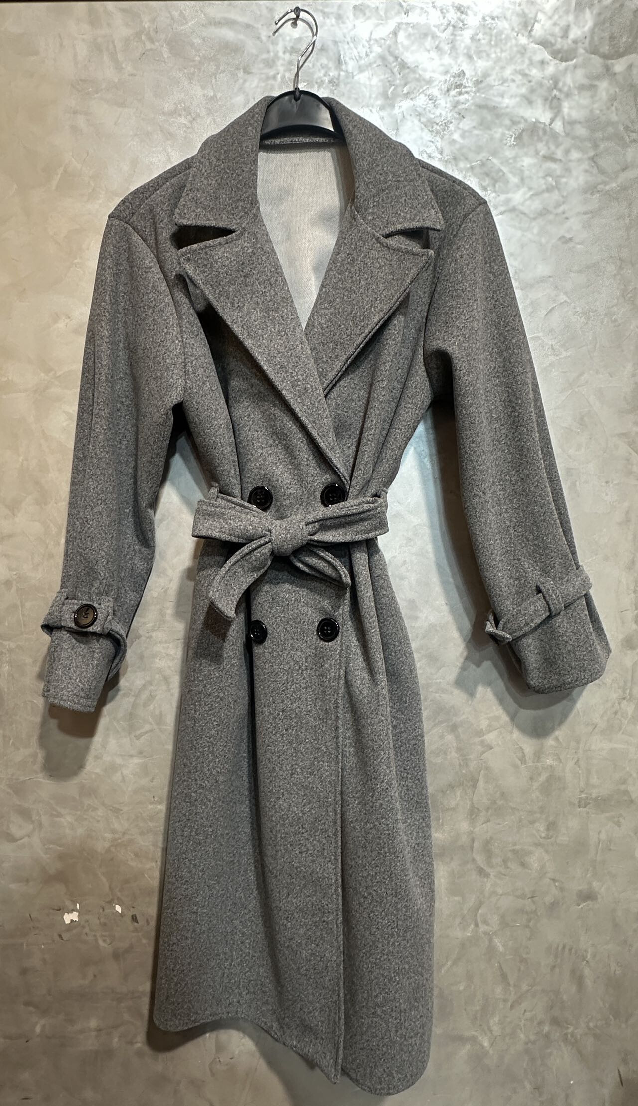 Woolen coats - Gray - 1 - large format