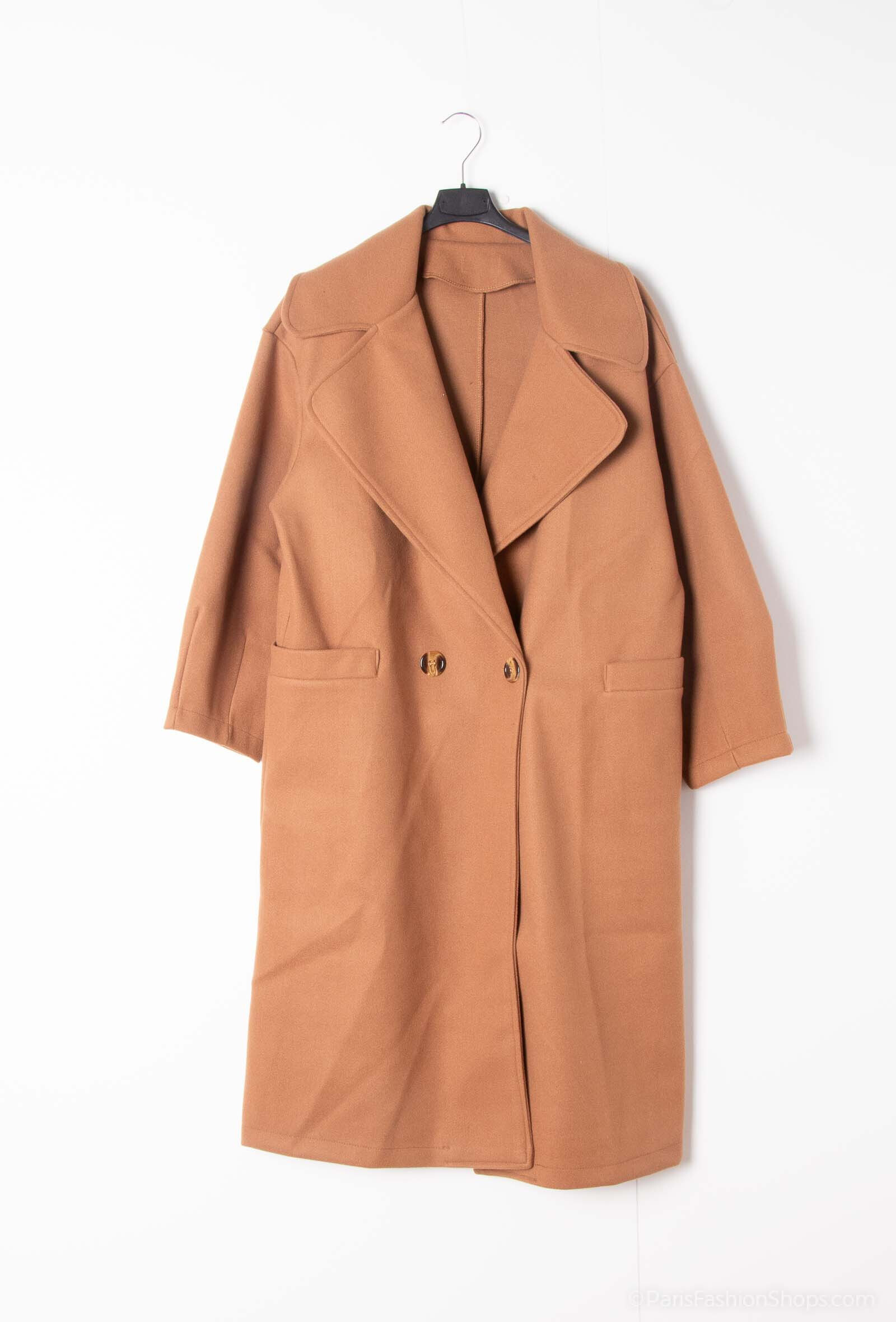 LONG COAT - Copper - 1 - large format