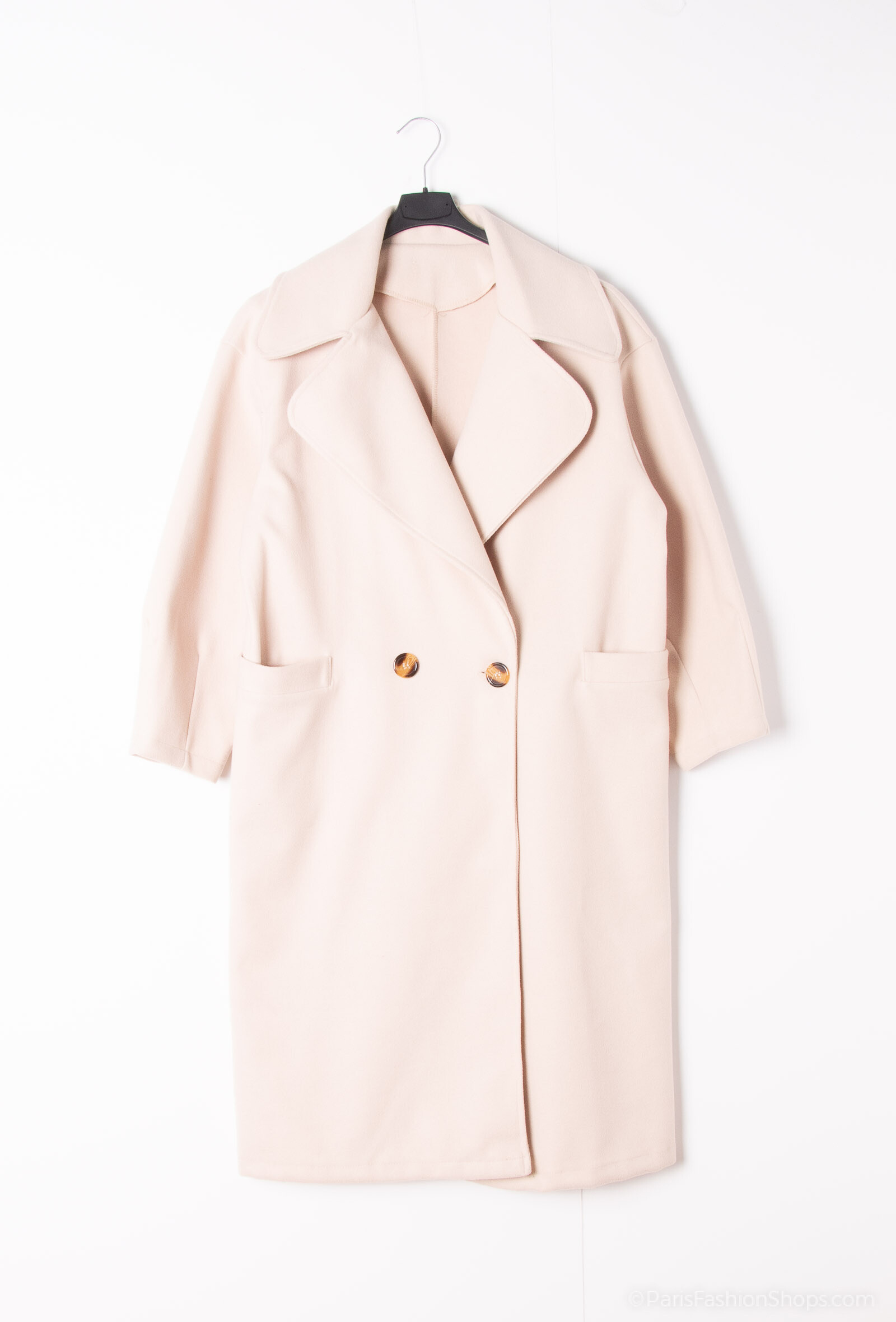 LONG COAT - Ecru - 1 - large format