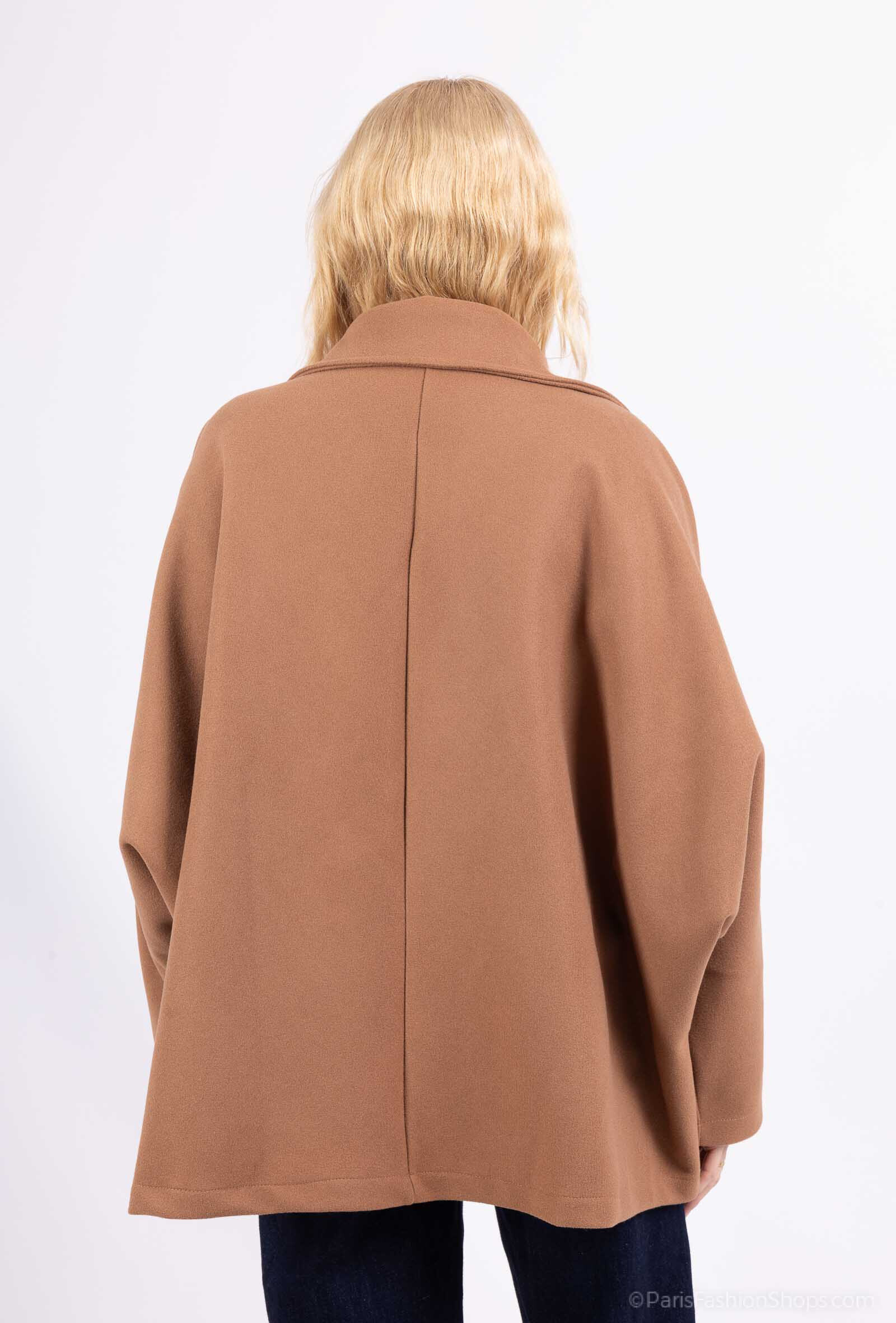 SHORT COAT - Copper - 4 - large format