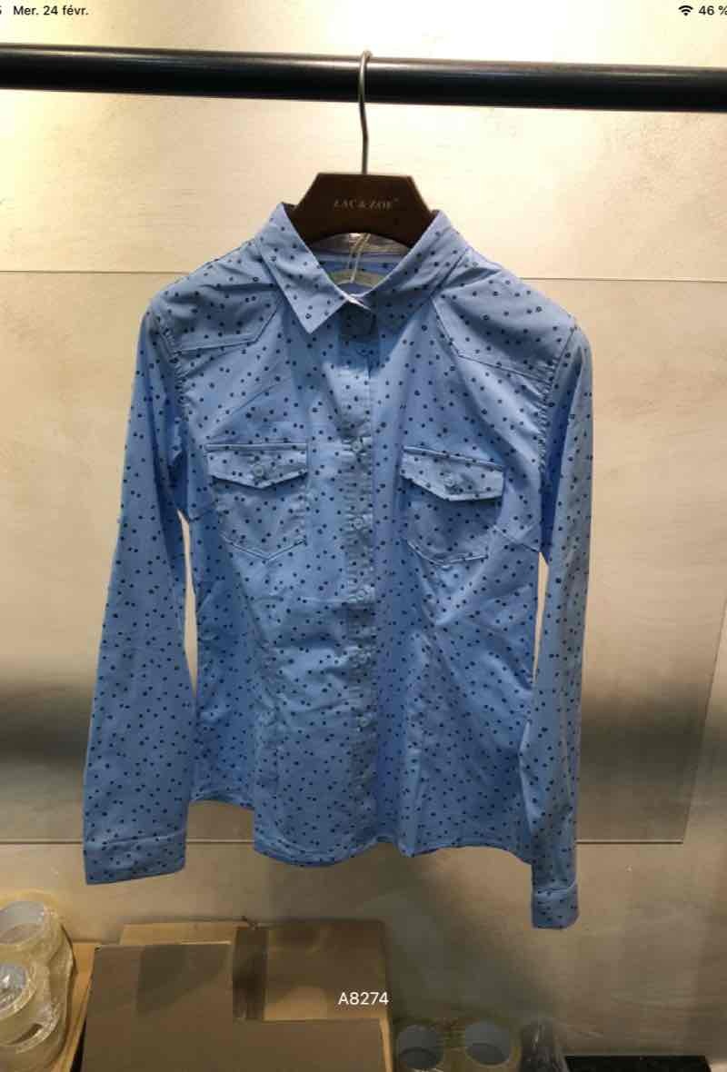 Wholesaler Zac & Zoé - Printed slim shirt