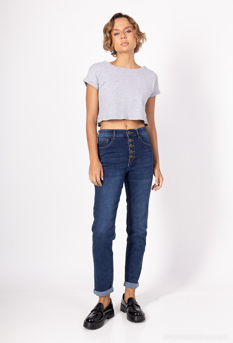 Wholesaler Zac & Zoé - Slim fit boyfriend jeans
