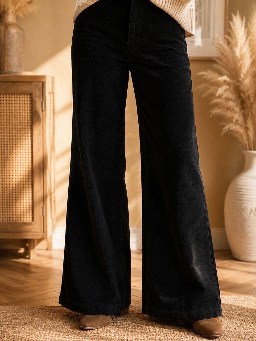 Grossiste Zac & Zoé - PANTALON VELOURS WIDE LEG
