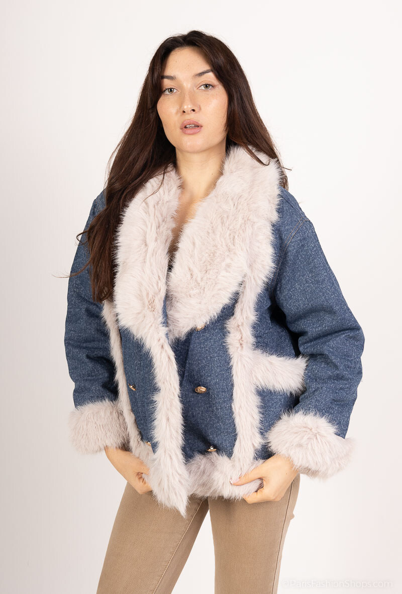 Wholesaler Zac & Zoé - Lined denim coat