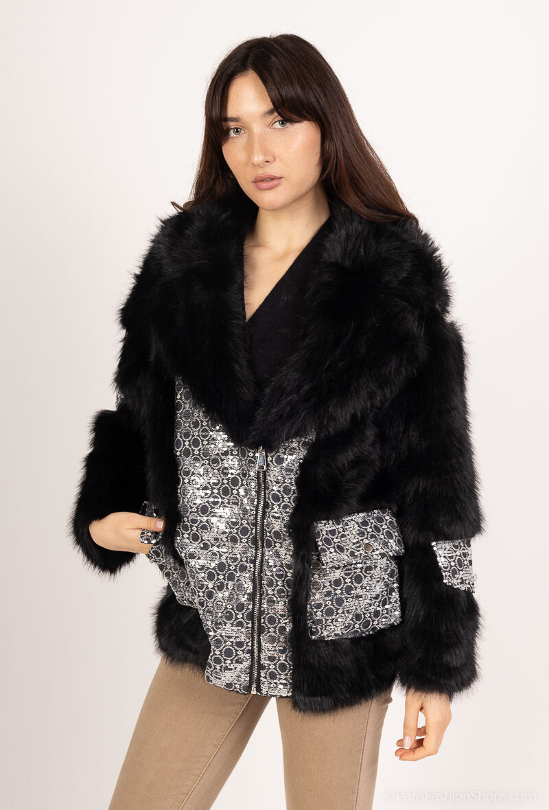 Wholesaler Zac & Zoé - Fur coat