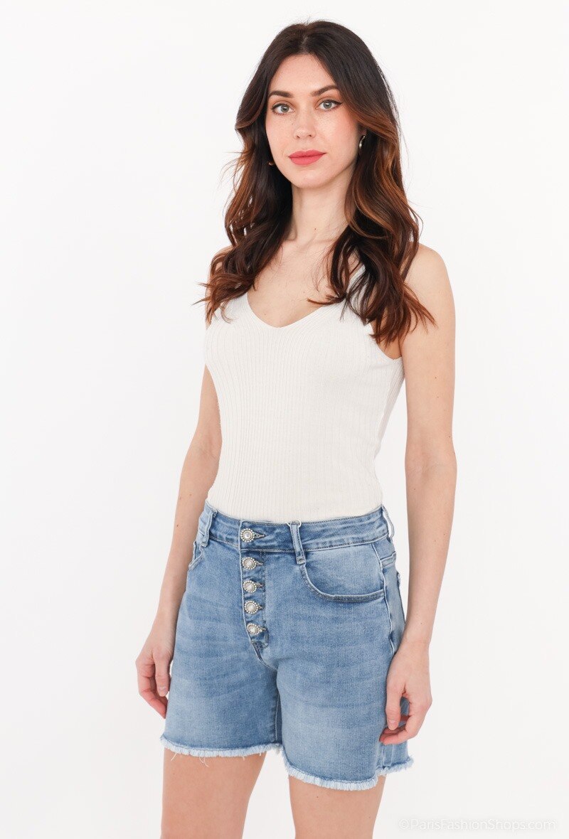 Wholesaler Zac & Zoé - Short with buttons