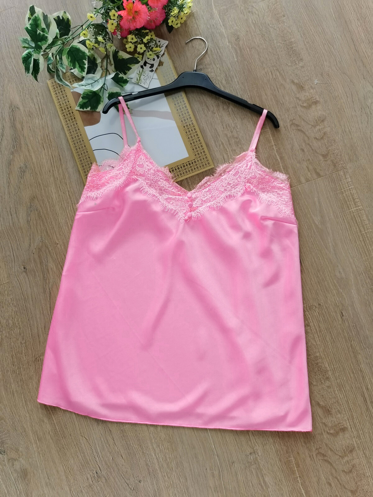 Grossiste Zafa - GRANDE TAILLE Caraco en satin à dentelle