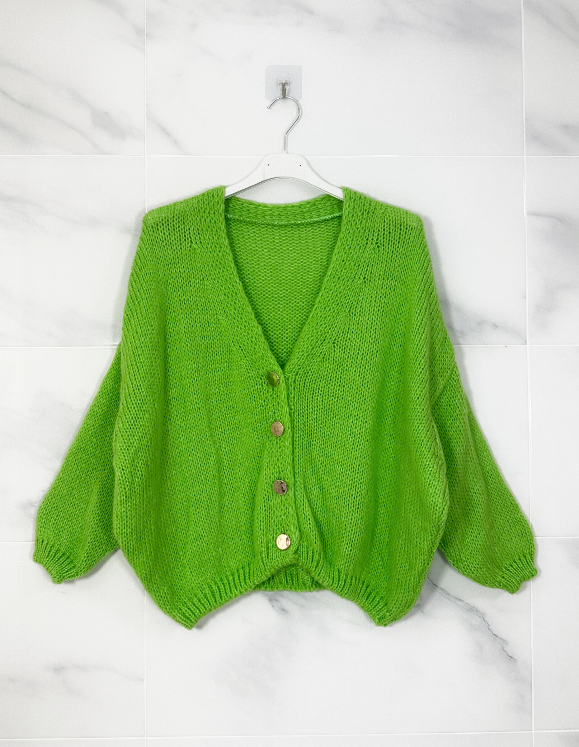 Wholesaler Zafa - Fluffy knit cardigan