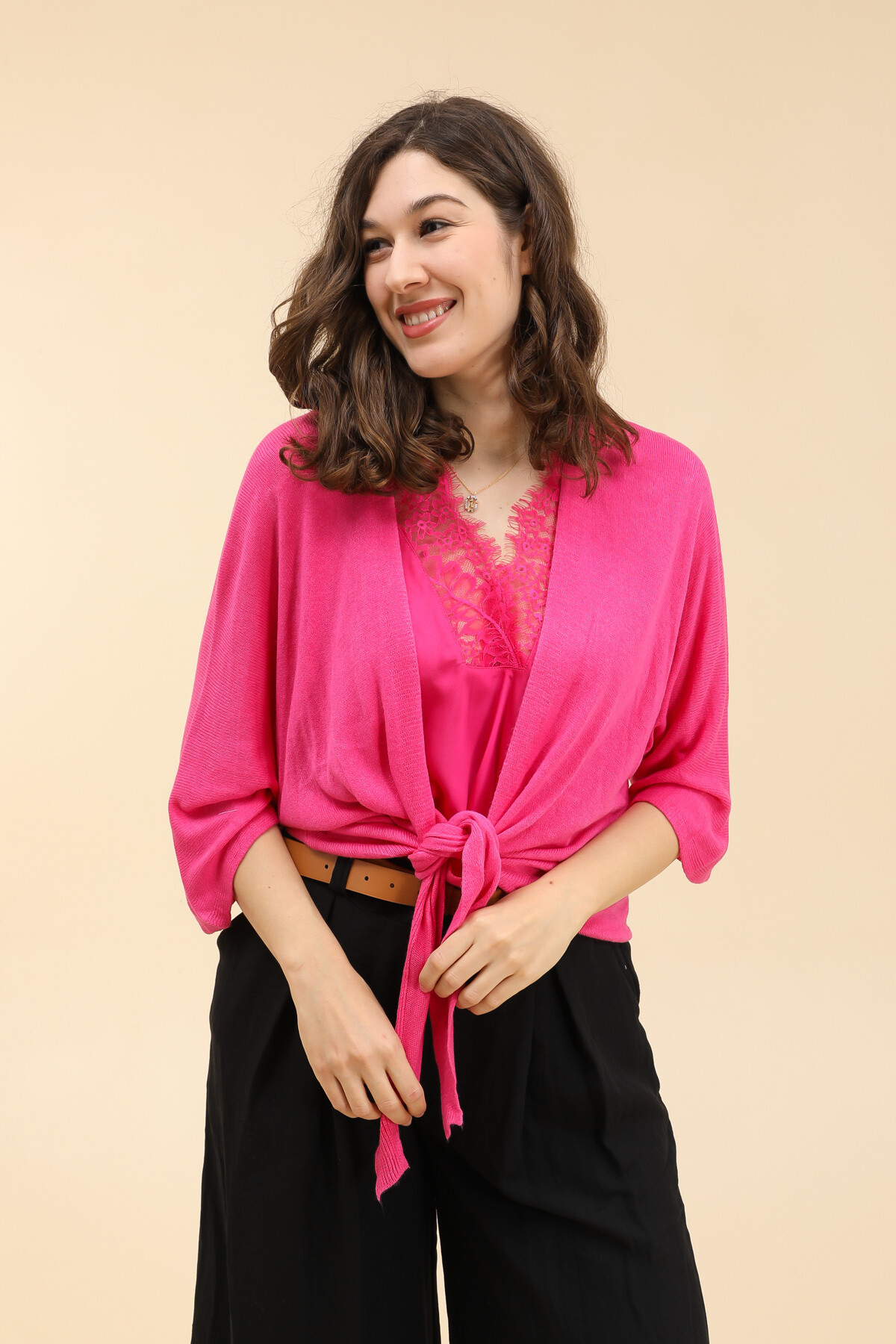 Wholesaler Zafa - Bolero in fine knit