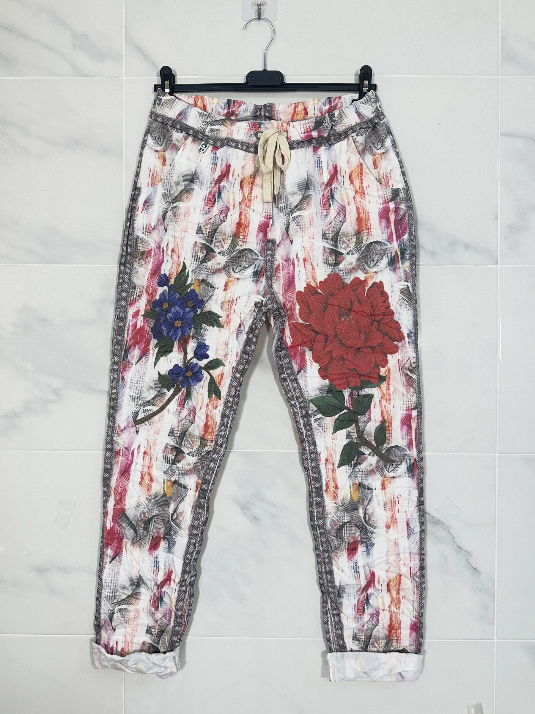 Grossiste Zafa - Panta-jogg magique viscose à imprimé jean