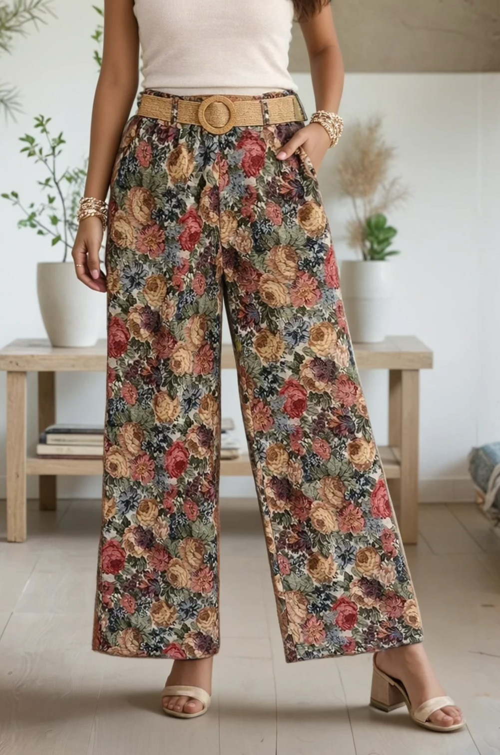 Grossiste Zafa - Palazzo, à imprimé floral