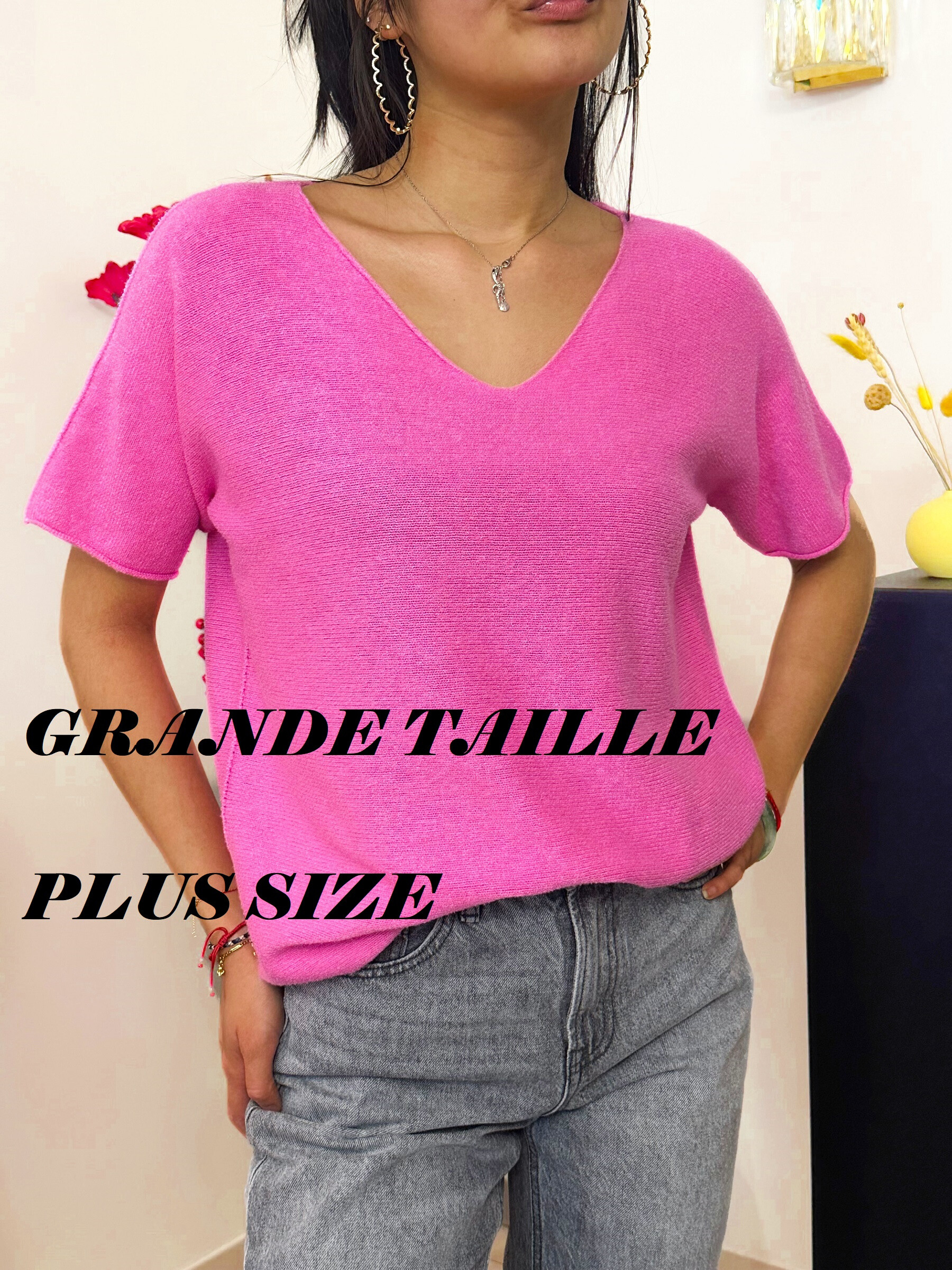 Grossista Zafa - Signe corte di maglione premium di grande dimensione