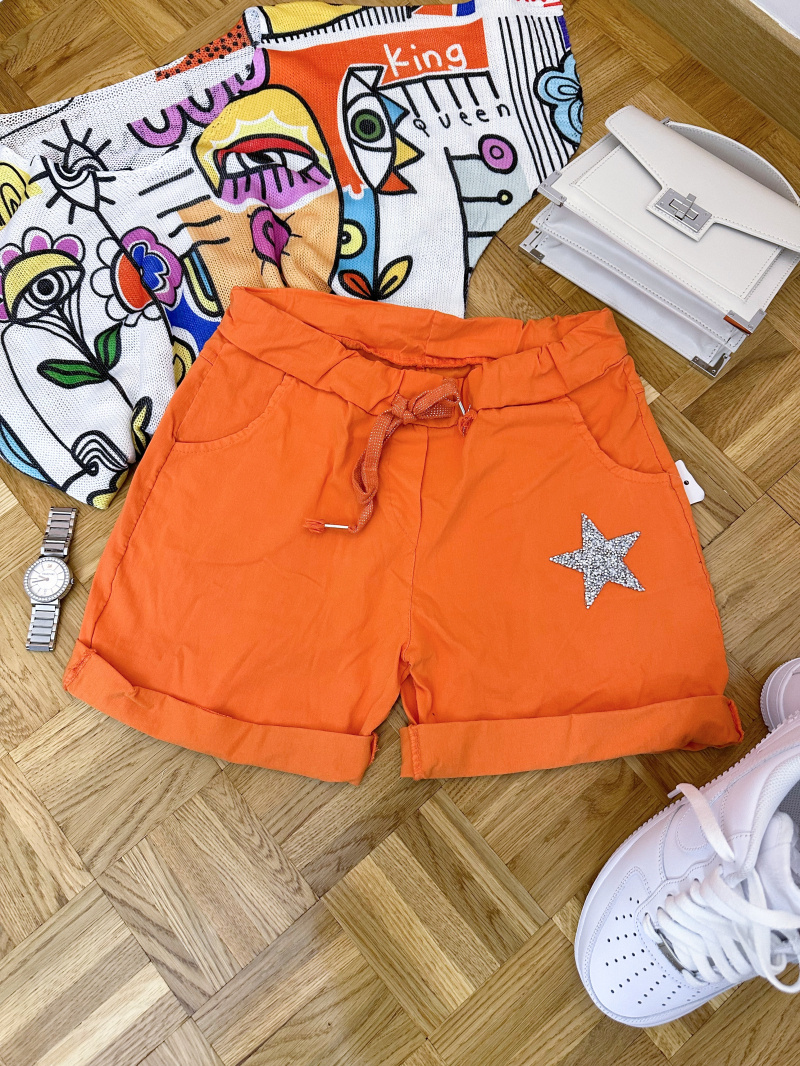 Grossiste Zafa - GRANDE TAILLE Short étoile