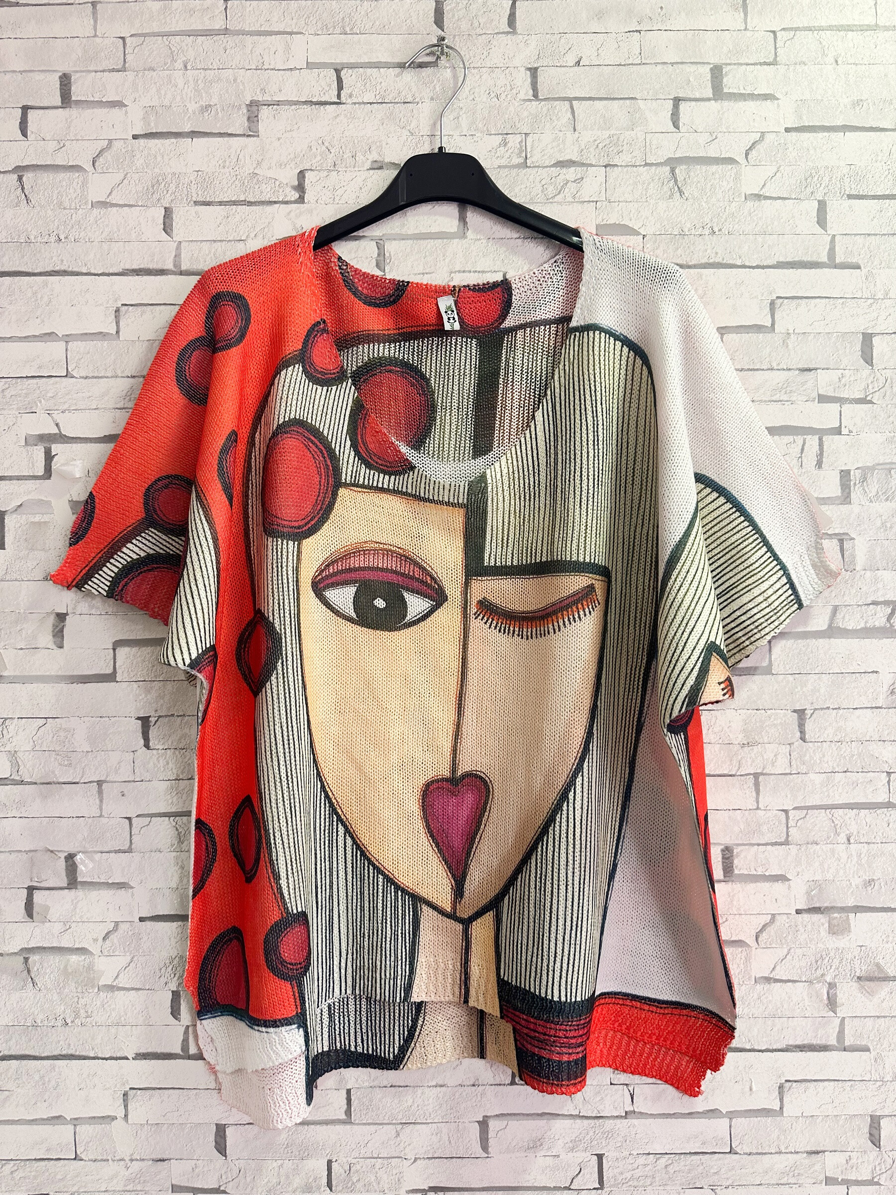 Wholesaler Zafa - Mesh effect T-Shirt, with V-neck