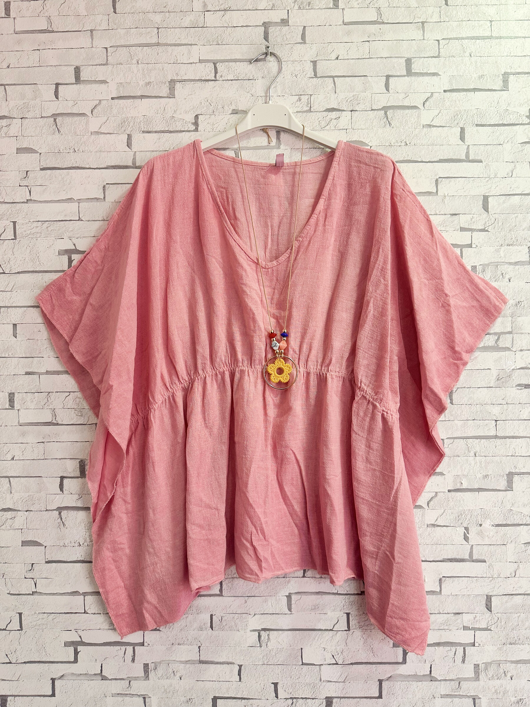 Mayorista Zafa - Blusa de algodón y lino