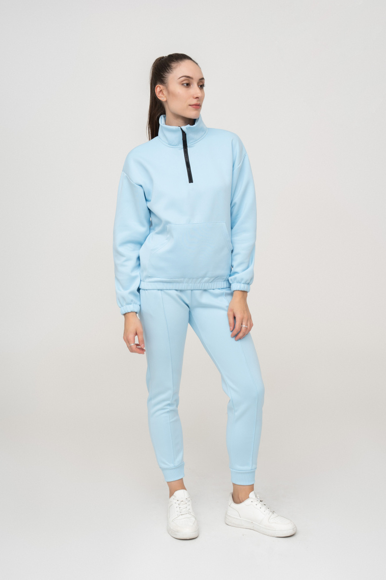 Wholesaler Zayne Paris - Jogging set with hood and bi-color zip
