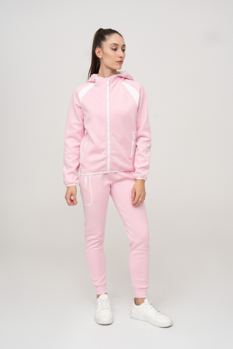 Wholesaler Zayne Paris - Jogging set with hood and bi-color zip