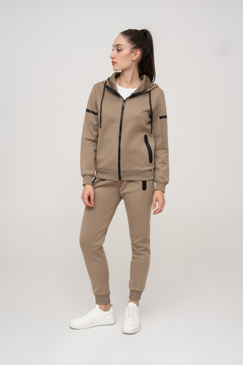 Wholesaler Zayne Paris - Jogging set with hood and bi-color zip