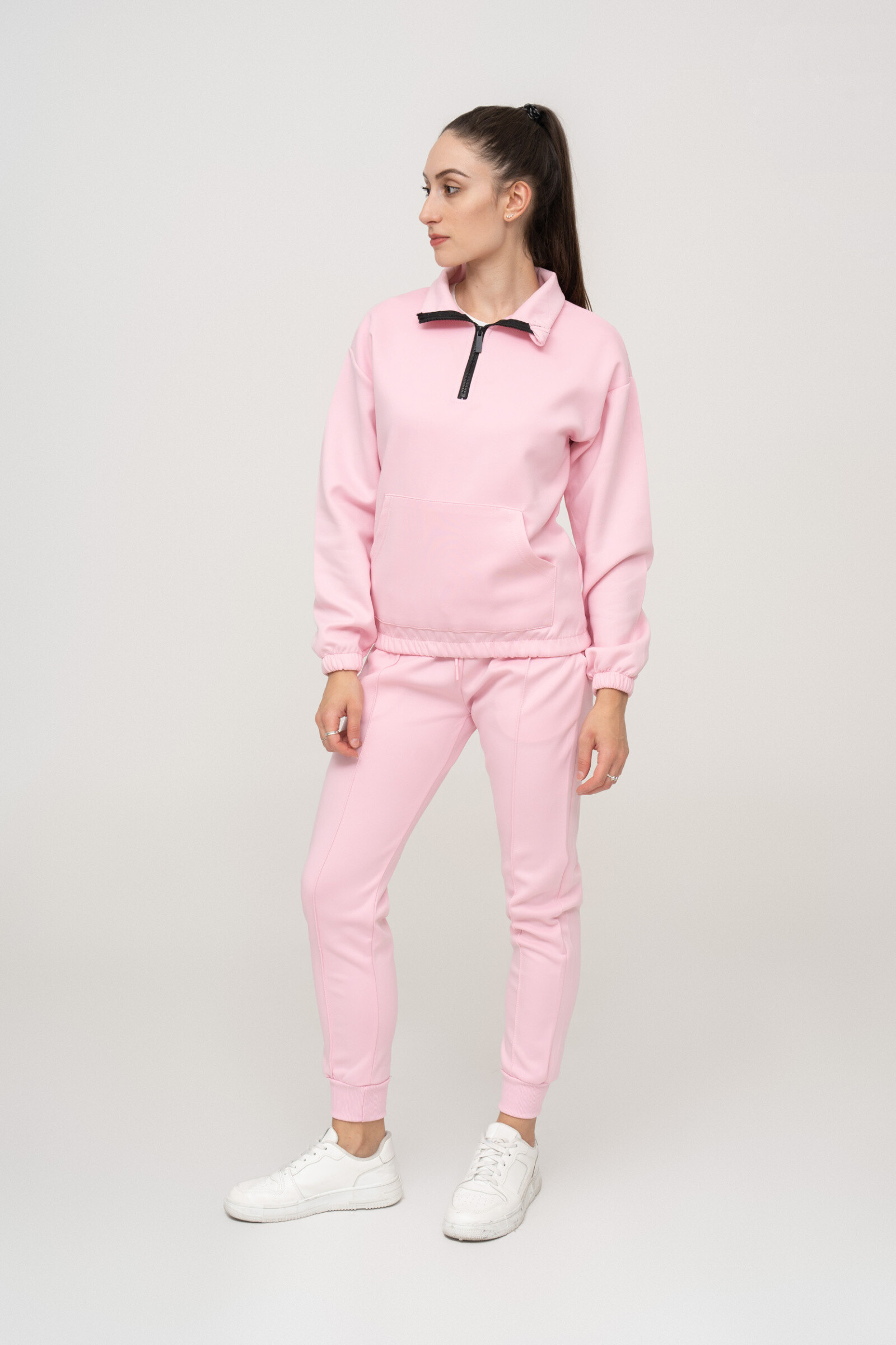 Wholesaler Zayne Paris - Set of jogging top half-zip and bottom