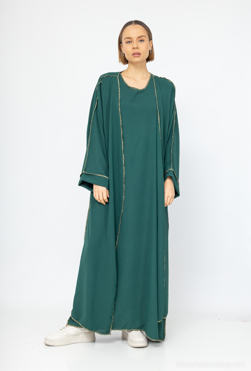 Wholesaler ZC MODE - 2 PIECE ABAYA