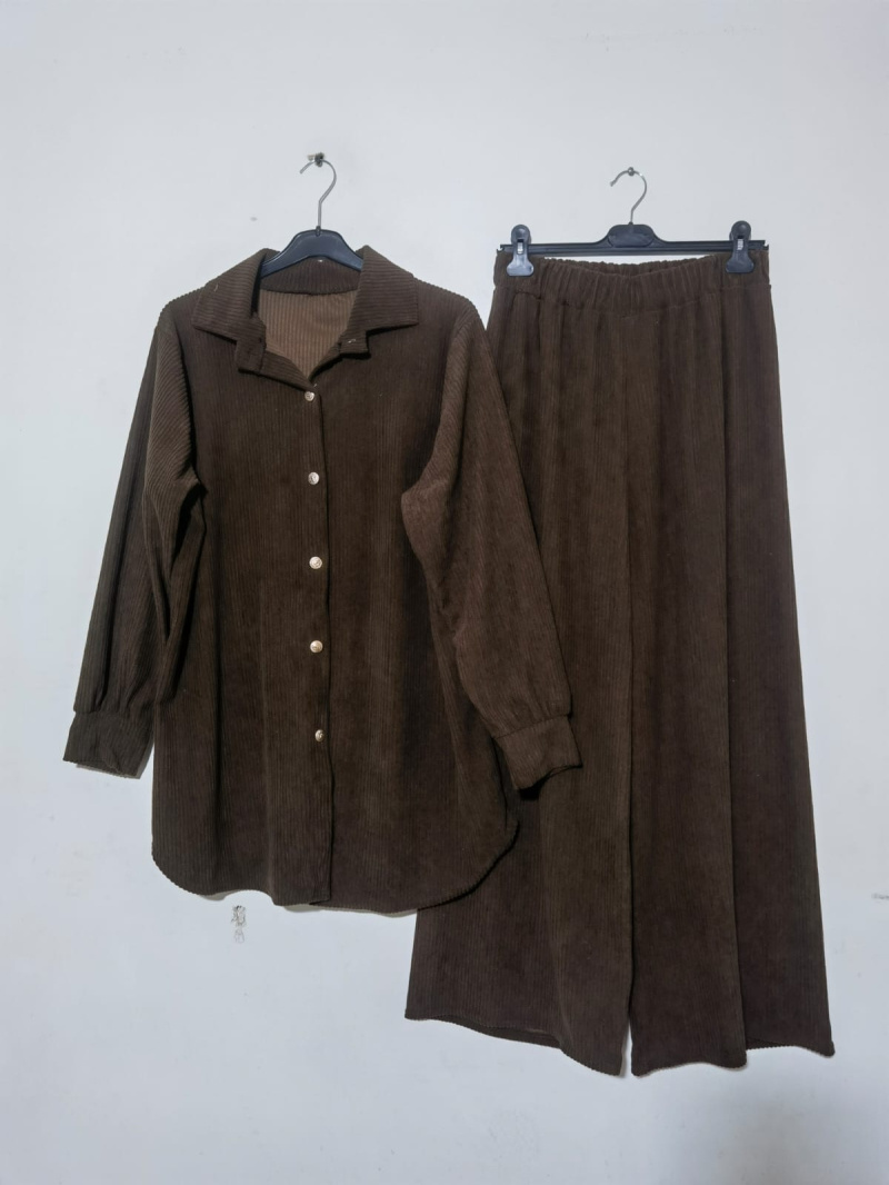 Wholesaler ZC MODE - top shirt and loose pants set