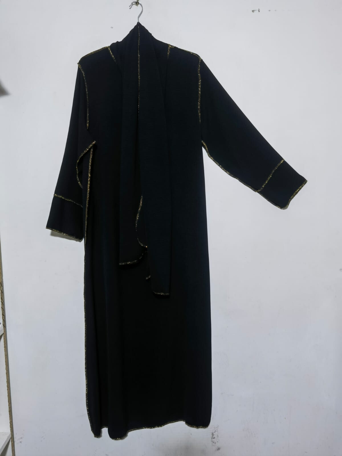 Grossista ZC MODE - abaya larga da donna con fascia in jazz